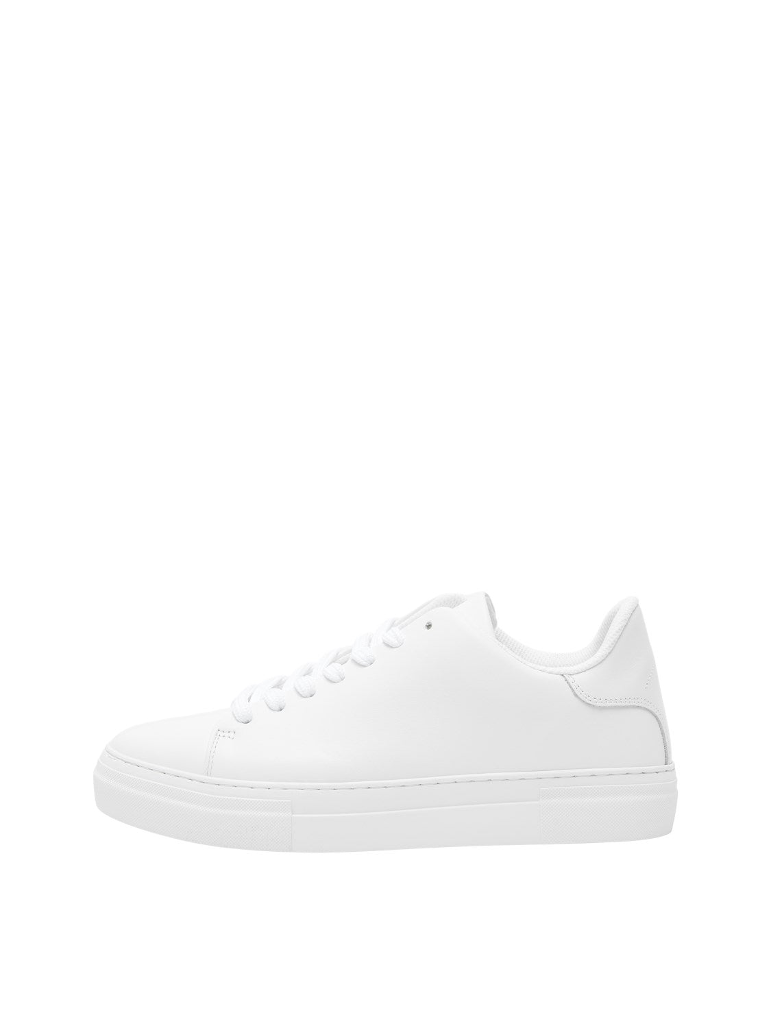 Slhdavid Chunky Leather Sneaker Noos - Shoes