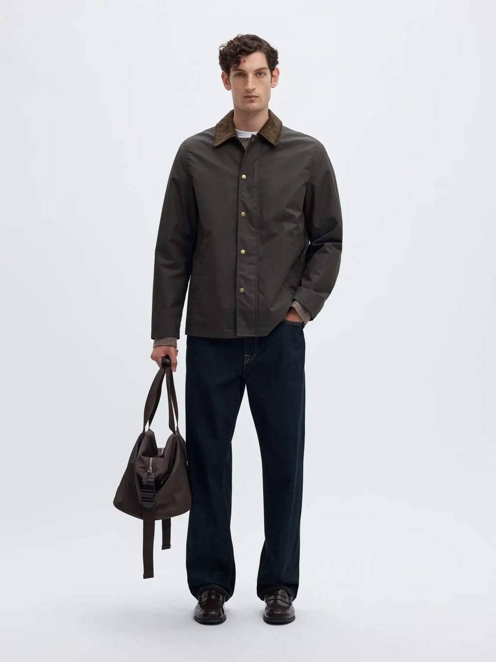 SELECTED - WALTER WAXED COTTON 2.0 JKT - Outerwear